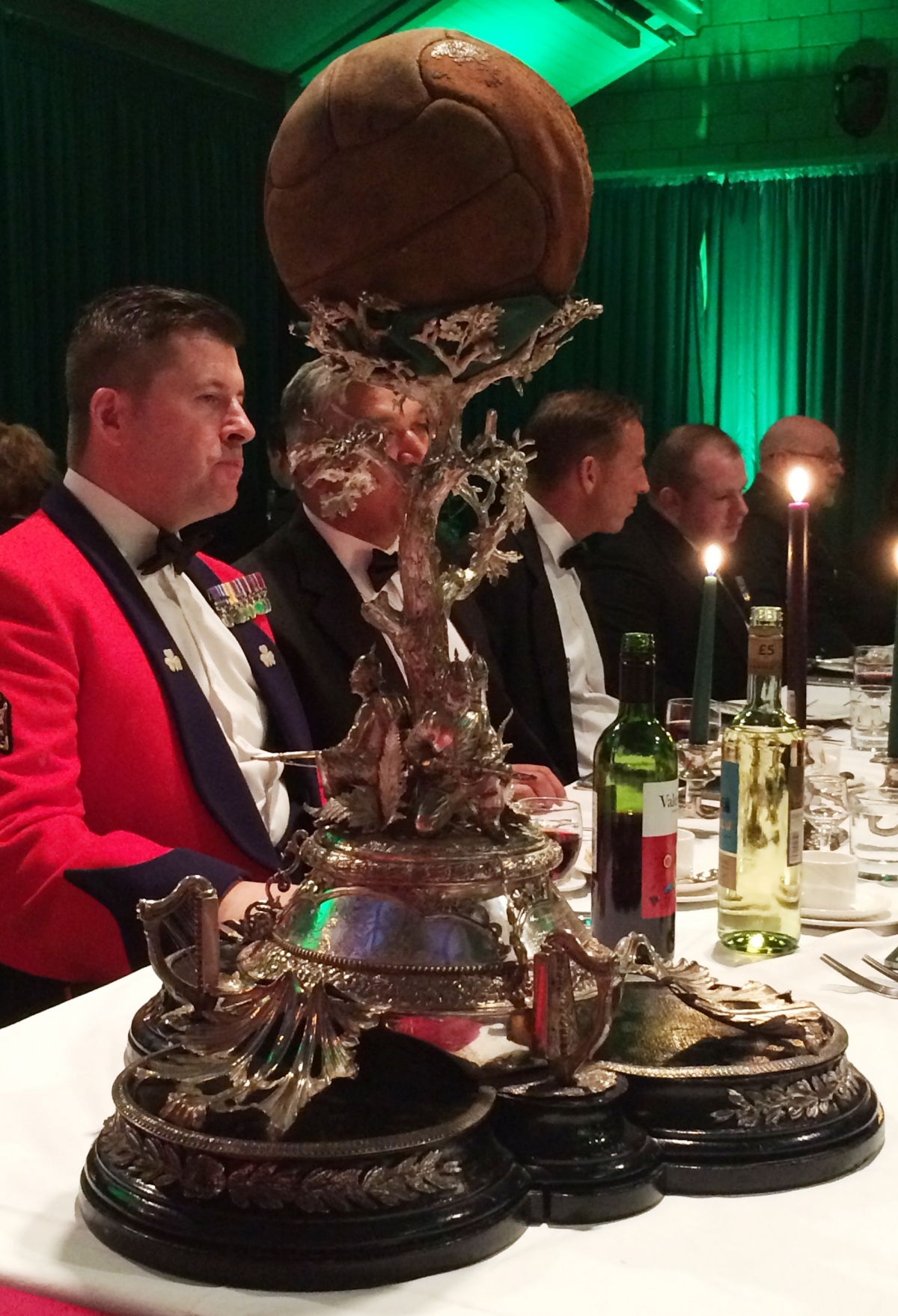 Battle of Loos Dinner with the London Regiement Battle of Loos Dinner with the London Regiement