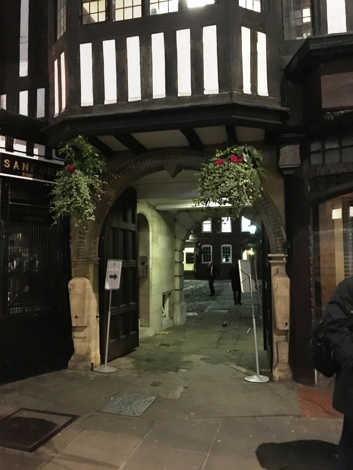 Actuaries' Lecture at Staple Inn, Holborn