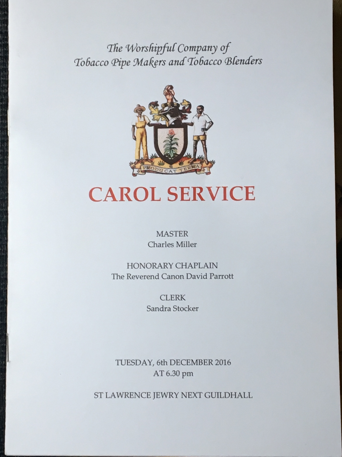 Livery Carol Service