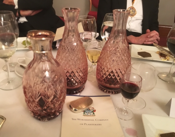 Master & Clerks Dinner, Plaisterers' Hall