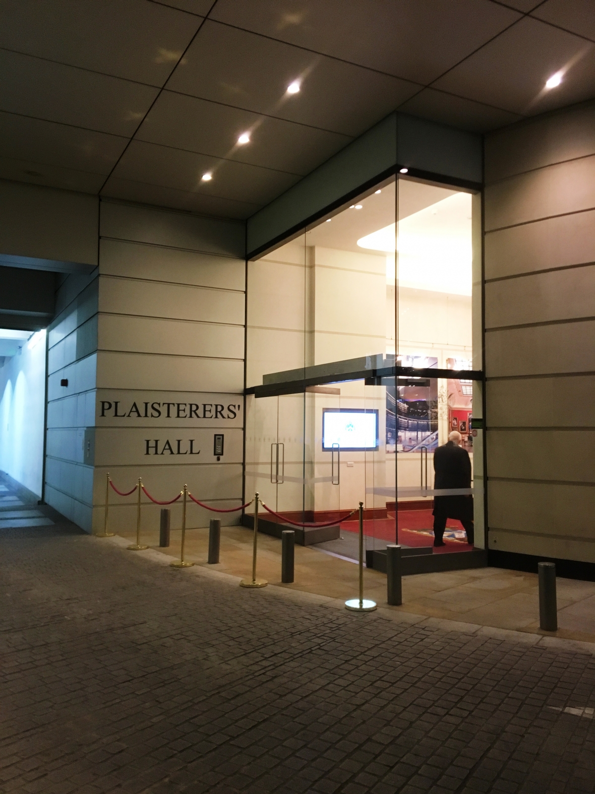 Master & Clerks Dinner, Plaisterers' Hall