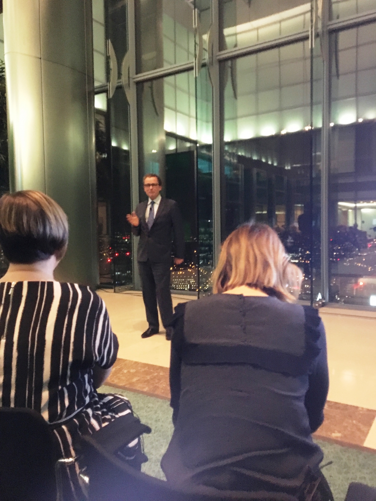 Glass Sellers' Ravenscroft Lecture, Barclays Canary Wharf 