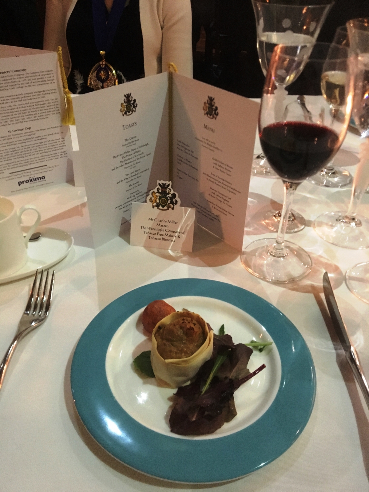 Hackney Carriage Drivers Spring Court Dinner, Carpenters' Hall