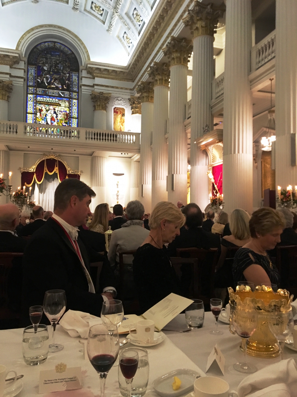 Lord Mayor's Masters Banquet, Mansion House