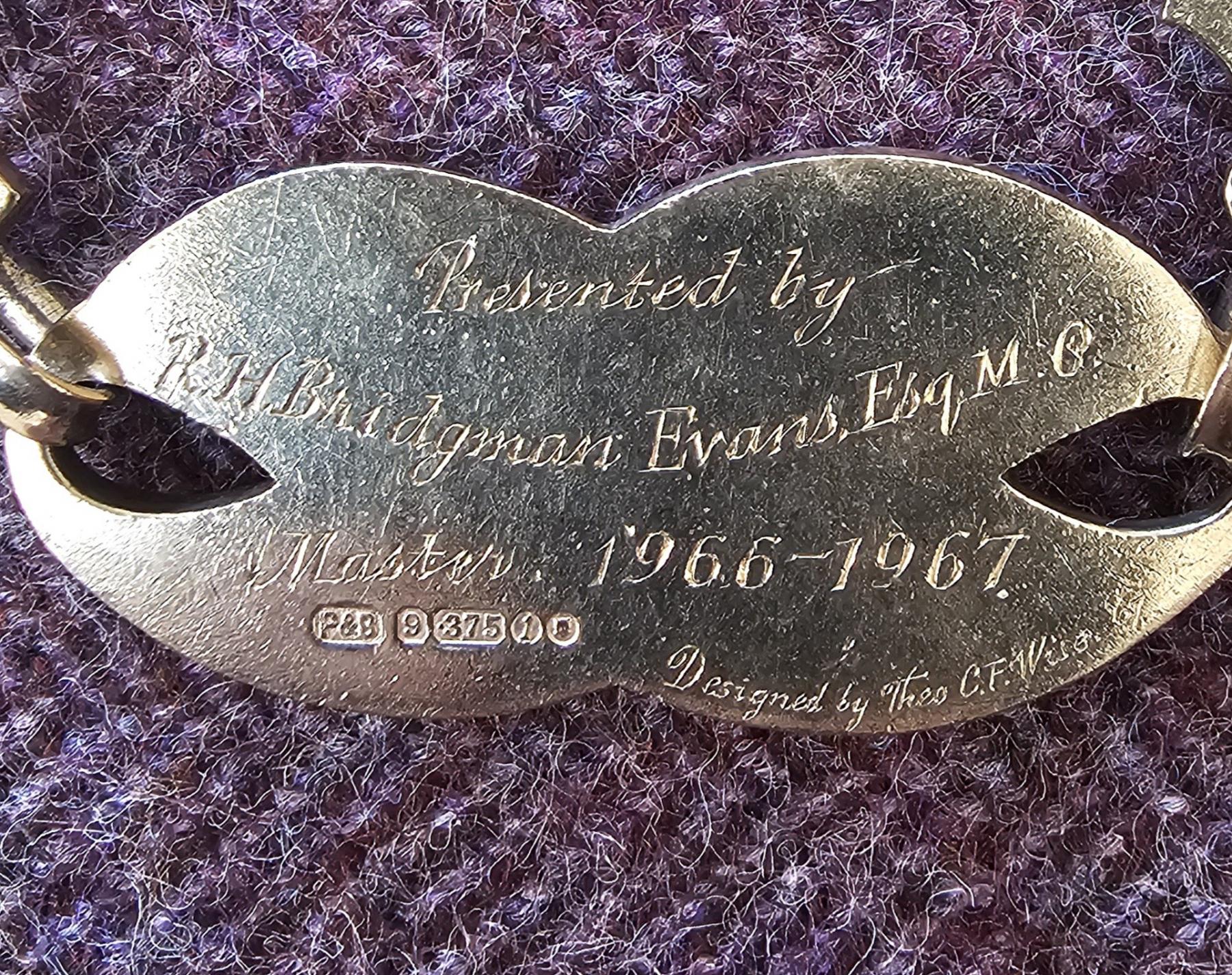 A link in the Master's gold chain 1966 - 1967