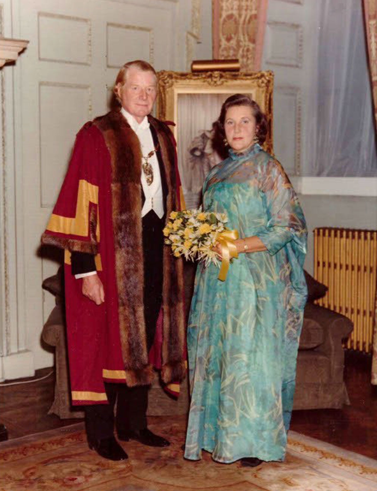 Major and Mrs Richard Hargreaves 1976 - 1977
