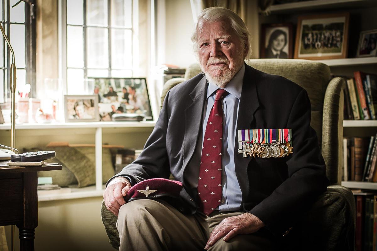 Major Richard Hargreaves in 2016. Credit 1976 - 1977