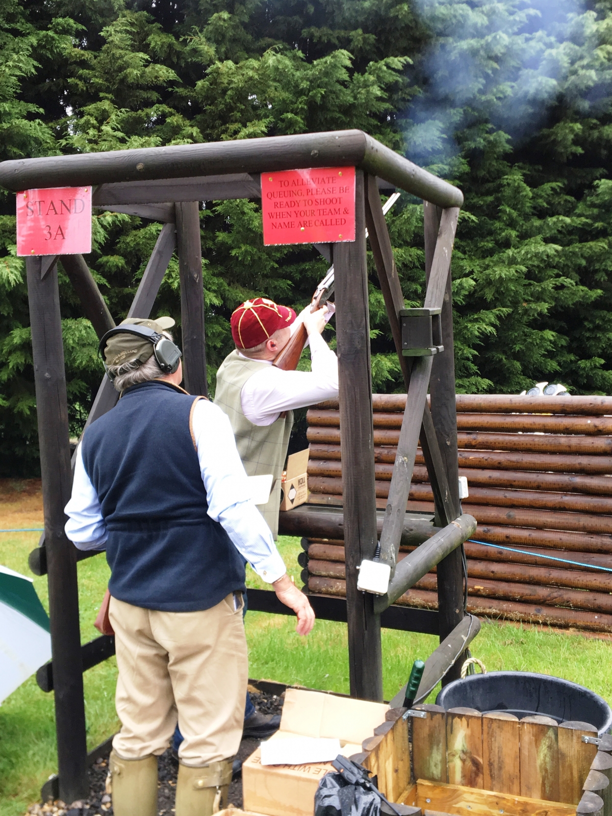 Inter-Livery clay pigeon shoot, Holland & Holland, Ruislip 