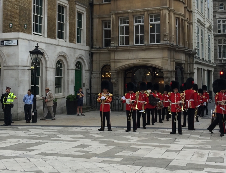 Armed Forces Flag Raising Guildhall Yard