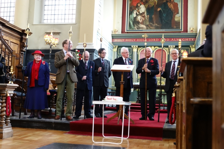 Church service for the Lord Mayor St James Garlickhythe