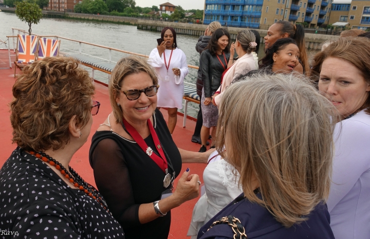 Women in Tobacco Thames Cruise On the Thames
