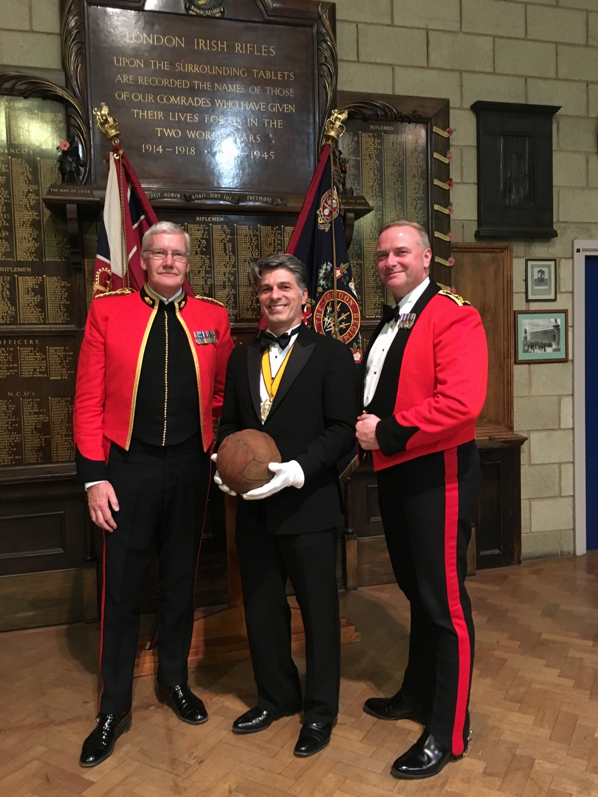 London Irish Rifles Loos Dinner