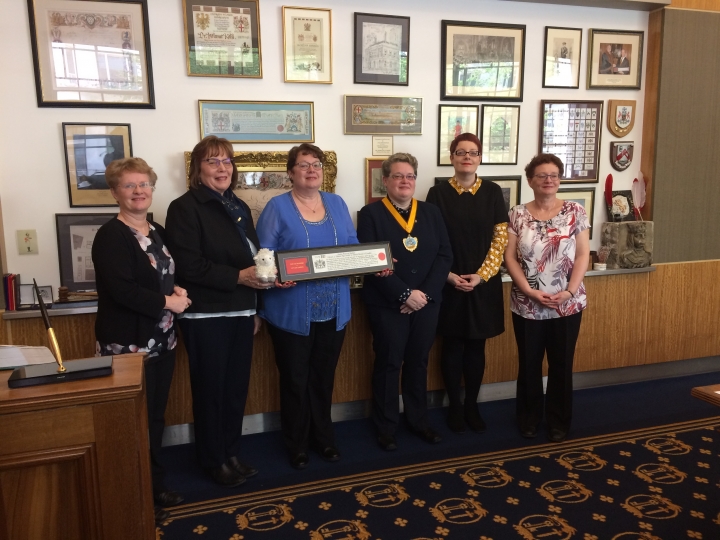 Freedom of the City of London for Susan Stocker