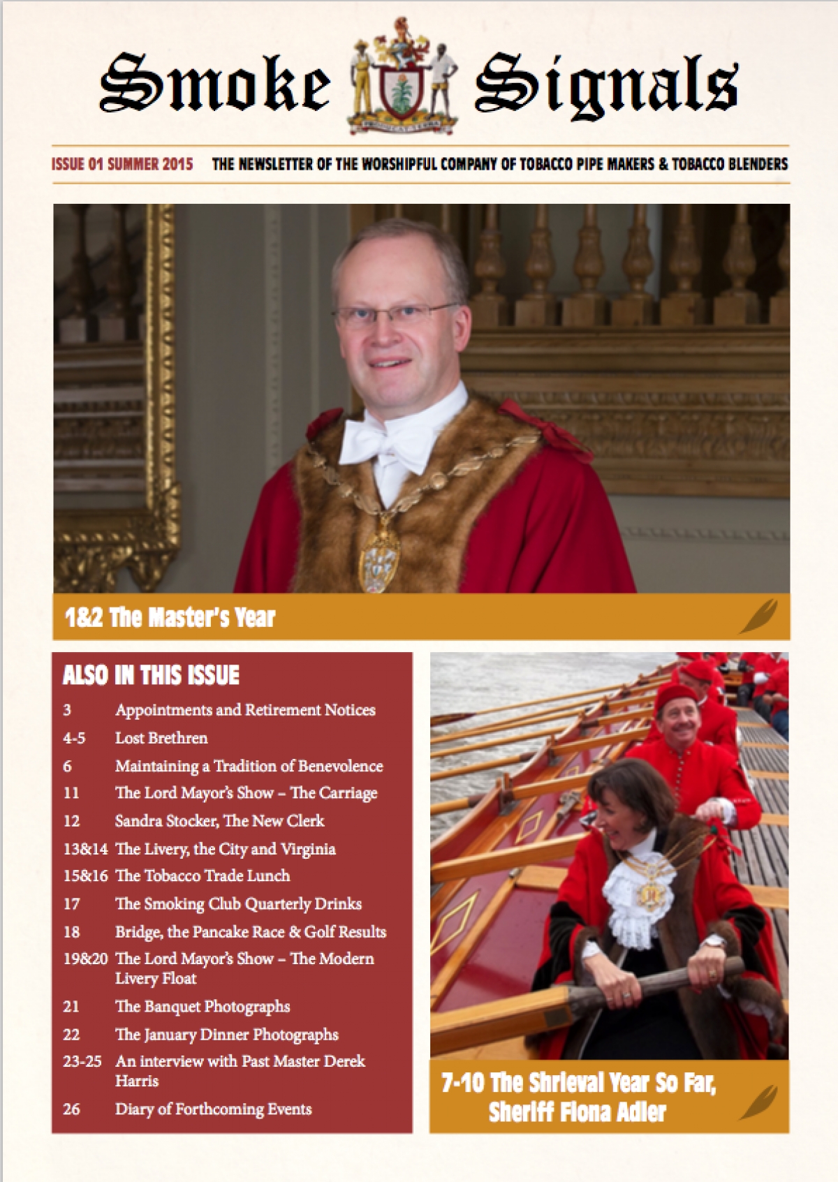 Smoke Signals Issue 1 Summer 2015