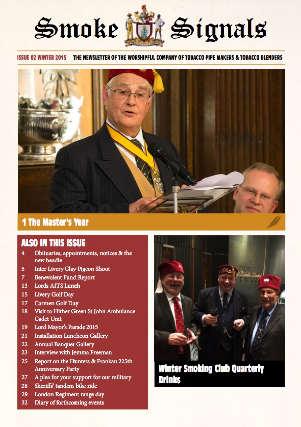 Smoke Signals Issue 2 Winter 2015