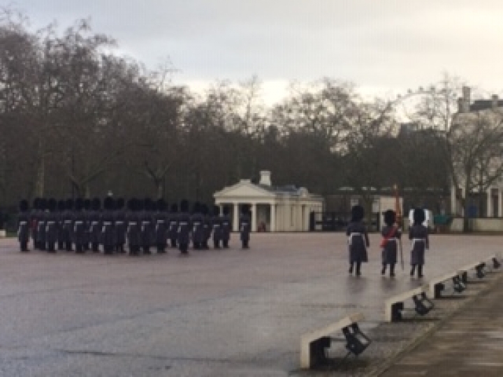 New Affiliation with the Irish Guards Association Our Visit to Wellington Barracks