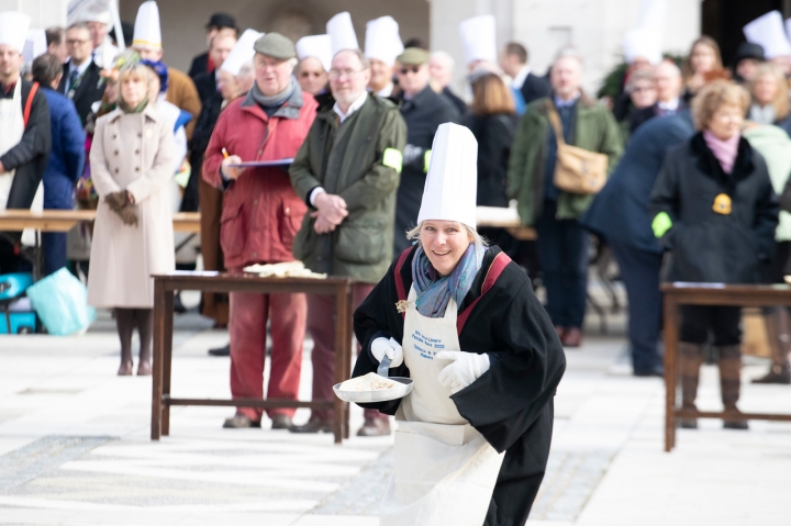 Pancake Week Shrove Tuesday to Vintners Hall