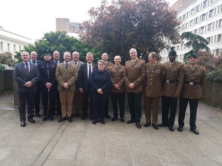 St Patrick's Day Celebration Wellington Barracks with the Irish Guards Association