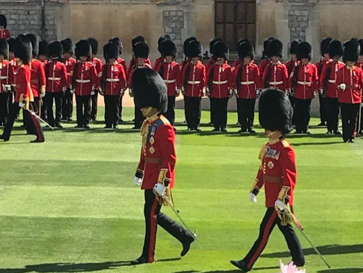 Presentation of New Colours to the Irish Guards &ndash; Windsor Castle 