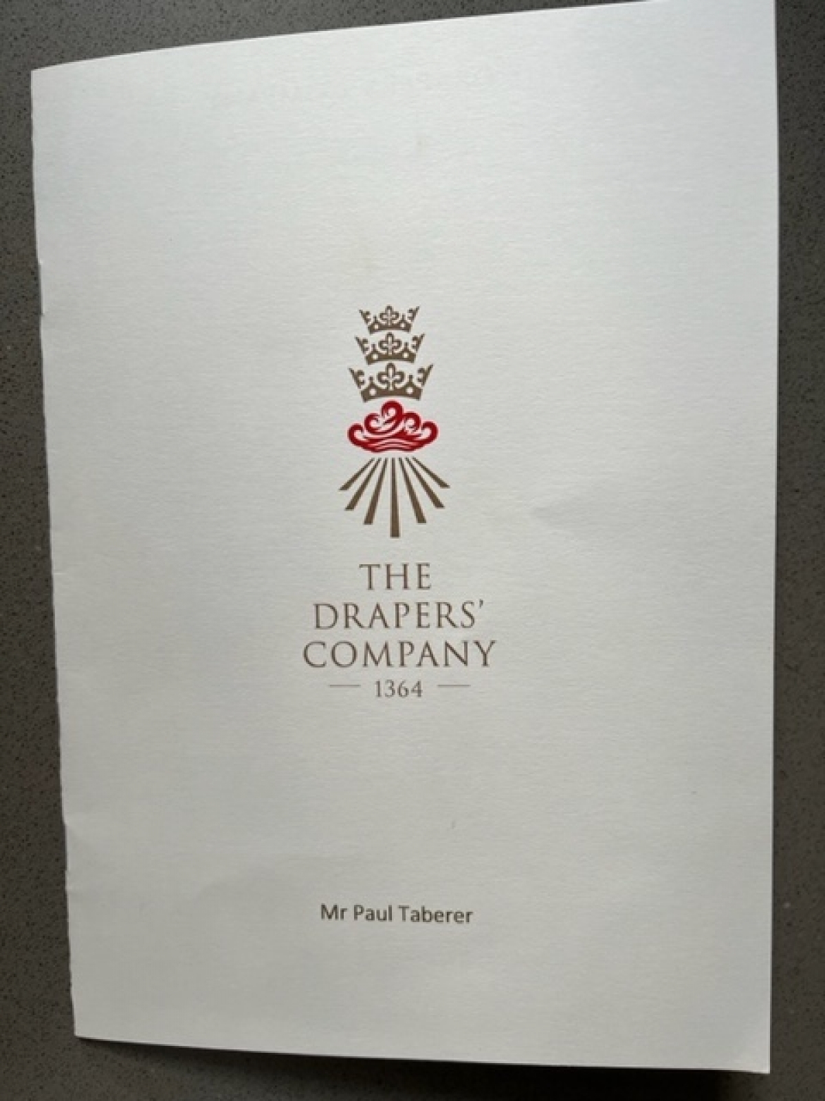 Drapers' Co Lunch for Masters and Clerks Drapers' Co Lunch for Masters and Clerks