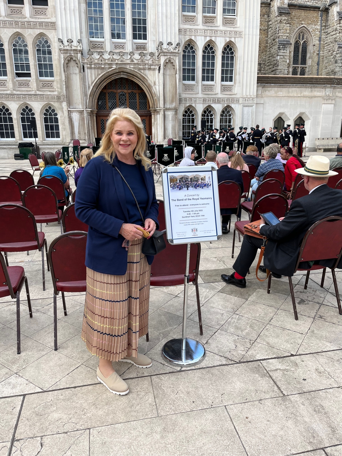 Guildhall Yard - Music! The Band of The Royal Yeomanry