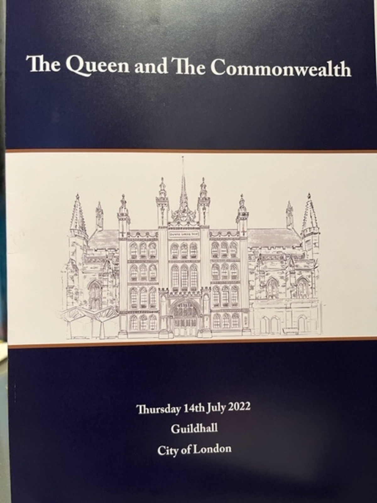 Guildhall - A Music Performance The Queen and the Commonwealth