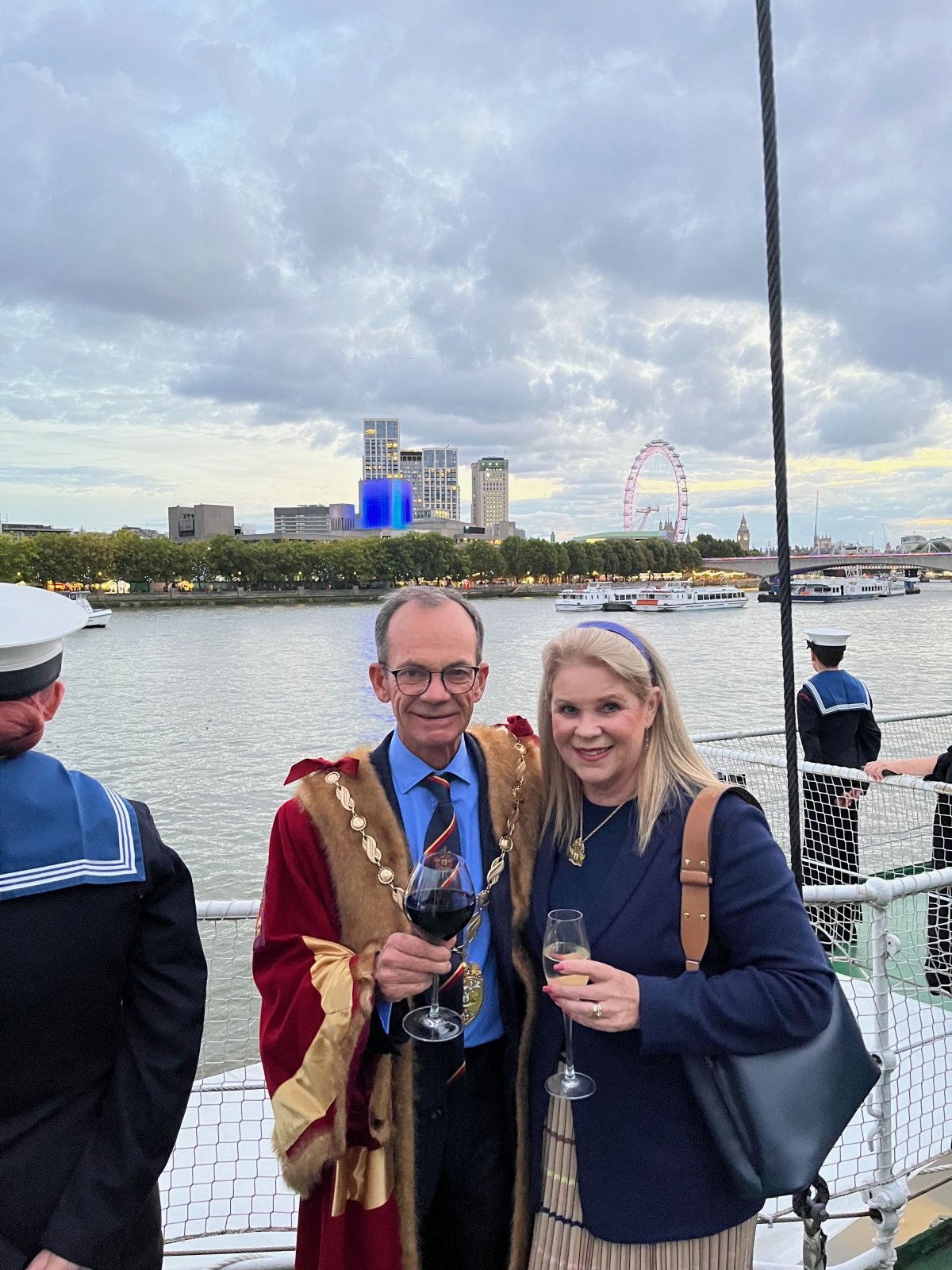 River Thames Reflections Flotilla HQS Wellington