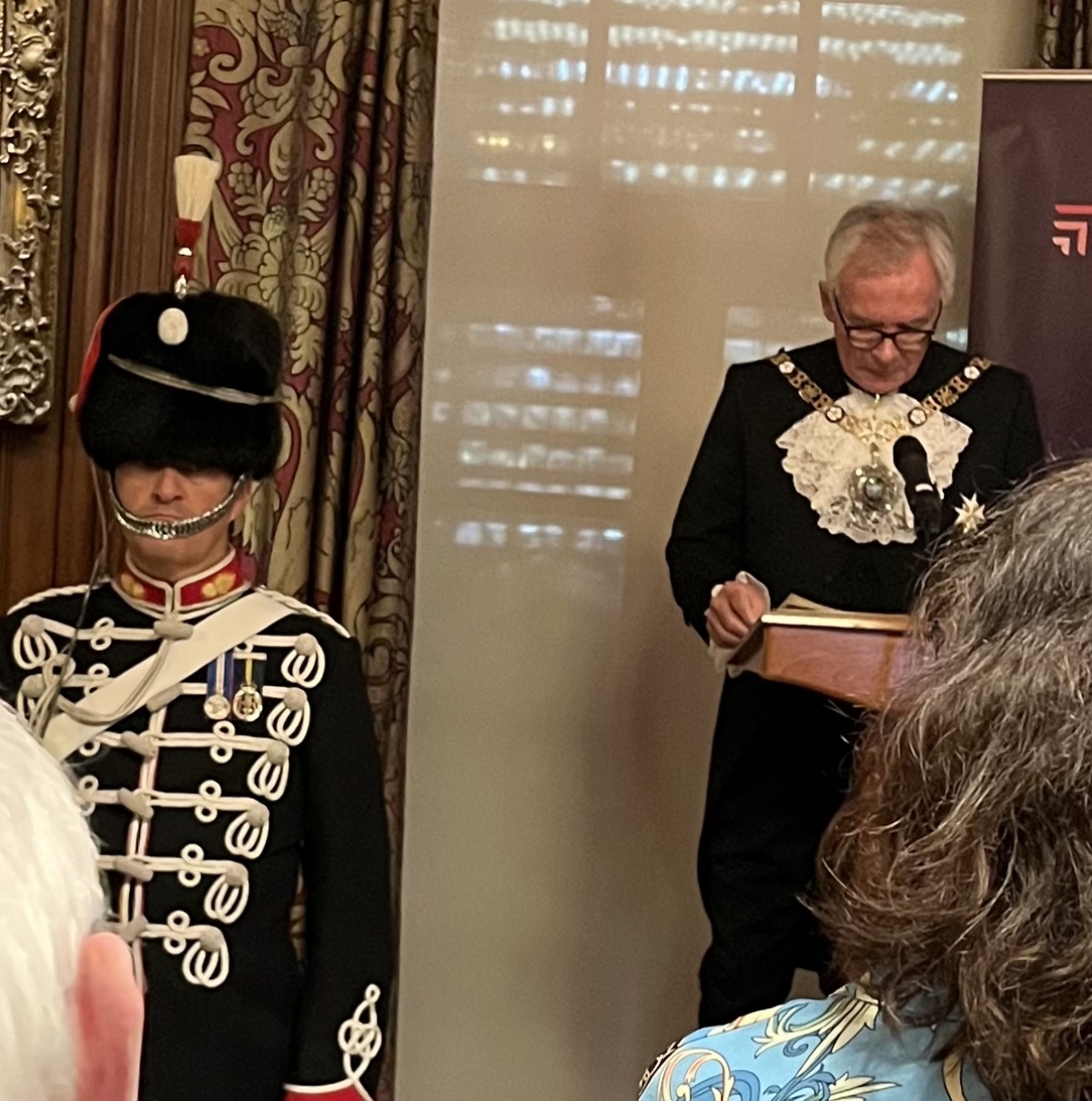 Launch Reception for The Lord Mayor's Big Curry Lunch Honourable Artillery Company