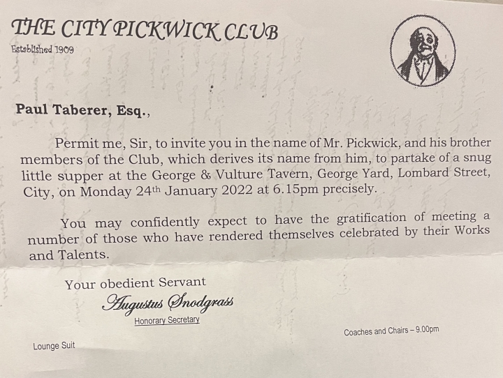 The City Pickwick Club