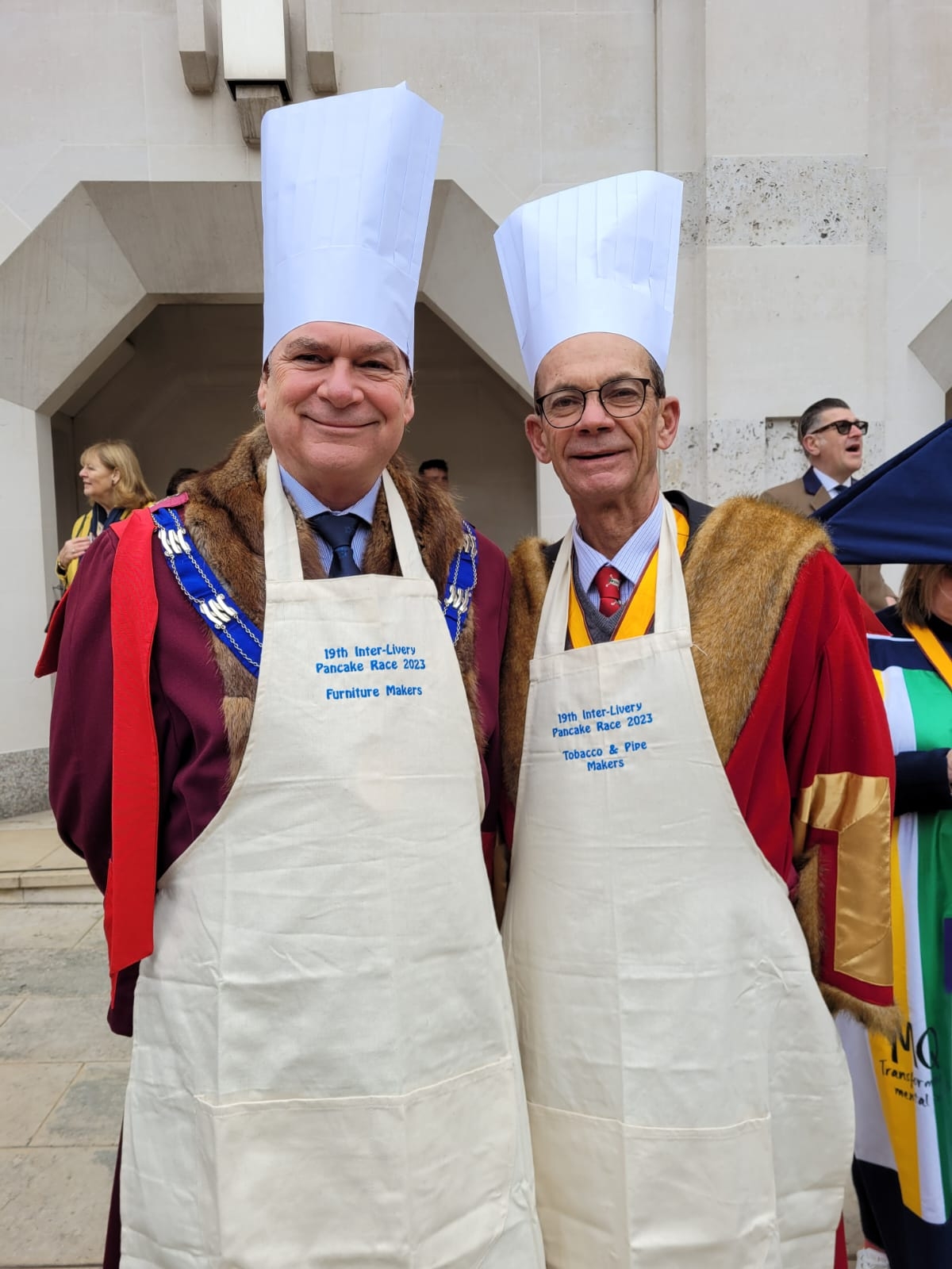 Inter Livery Pancake Race Guildhall Yard