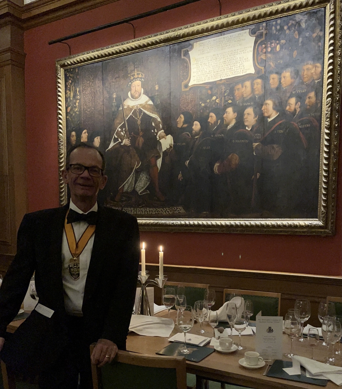 The Worshipful Co of Hackney Carriage Drivers Spring Dinner Barber Surgeons' Hall