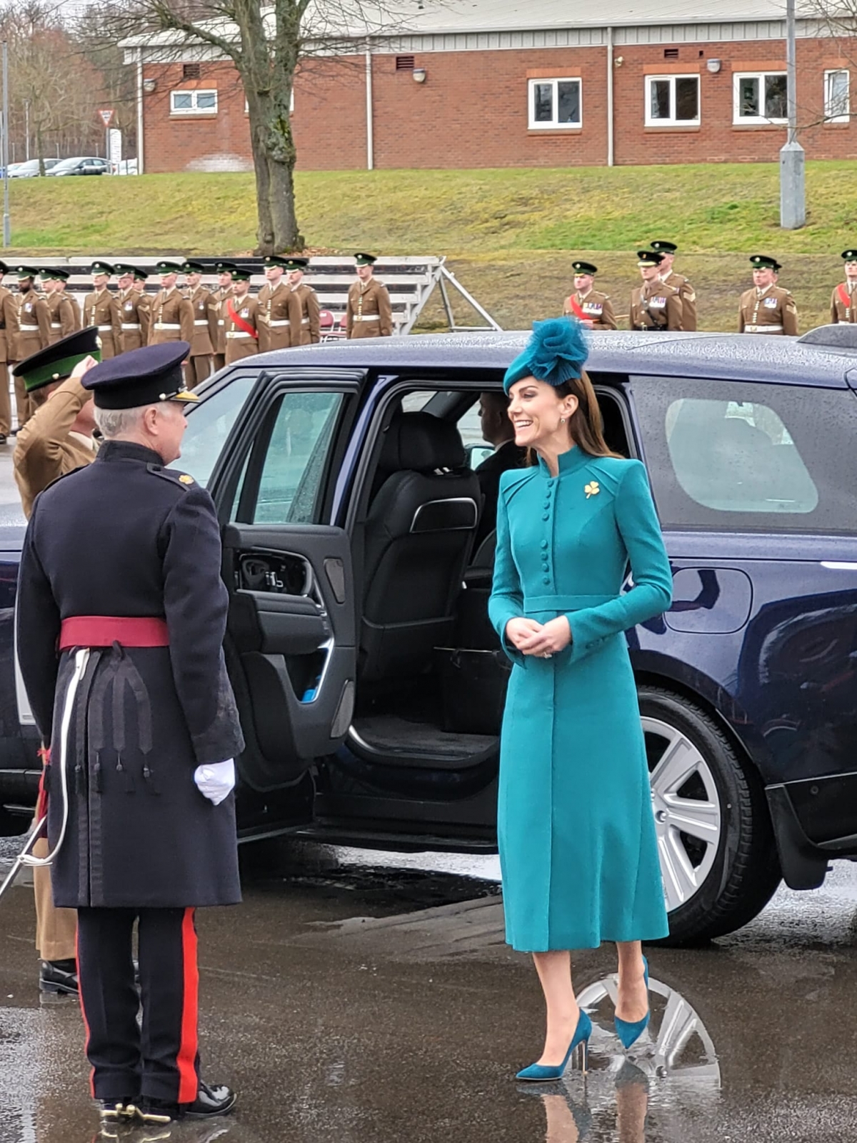 St Patrick's Day Parade Mons Barracks, Aldershot