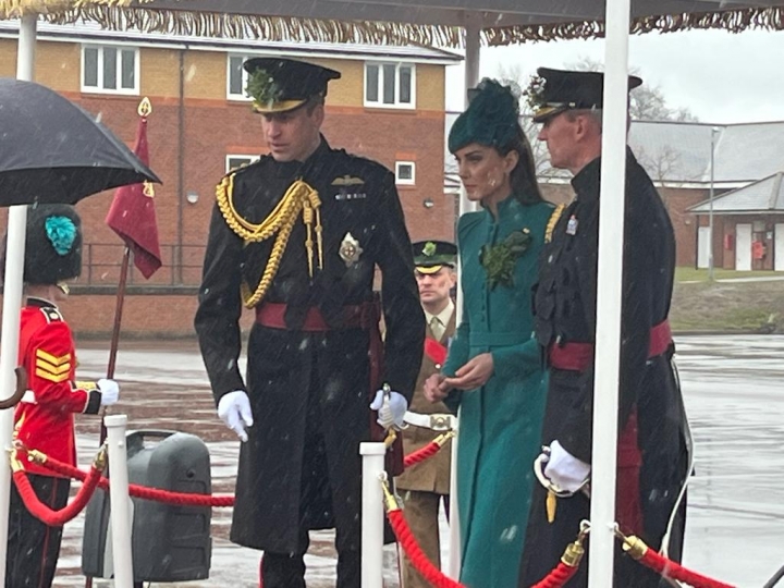 St Patrick's Day Parade Mons Barracks, Aldershot