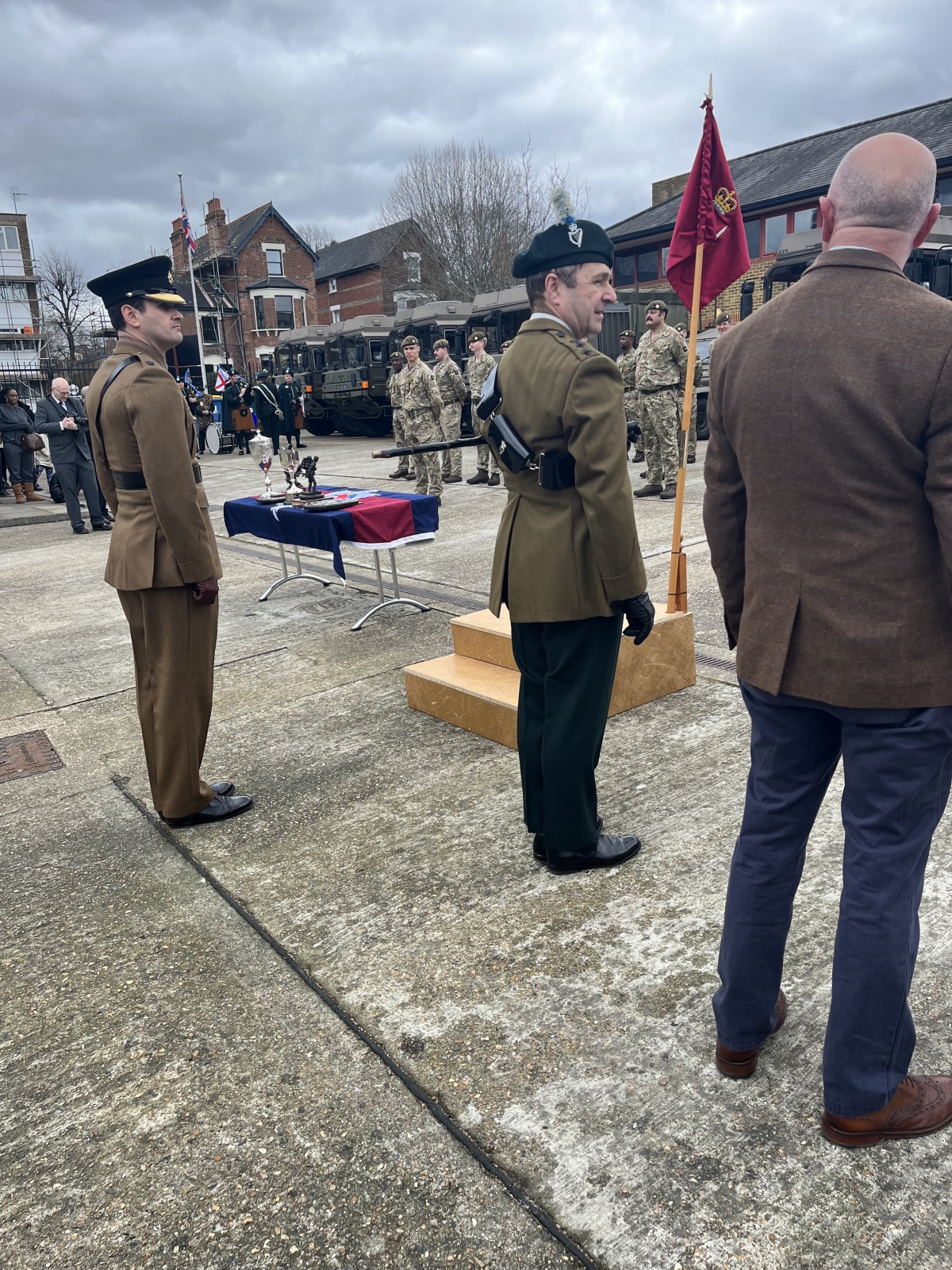No 15 (Loos) Co - St. Patrick's Day Parade H/Q Flodden Rd, Camberwell