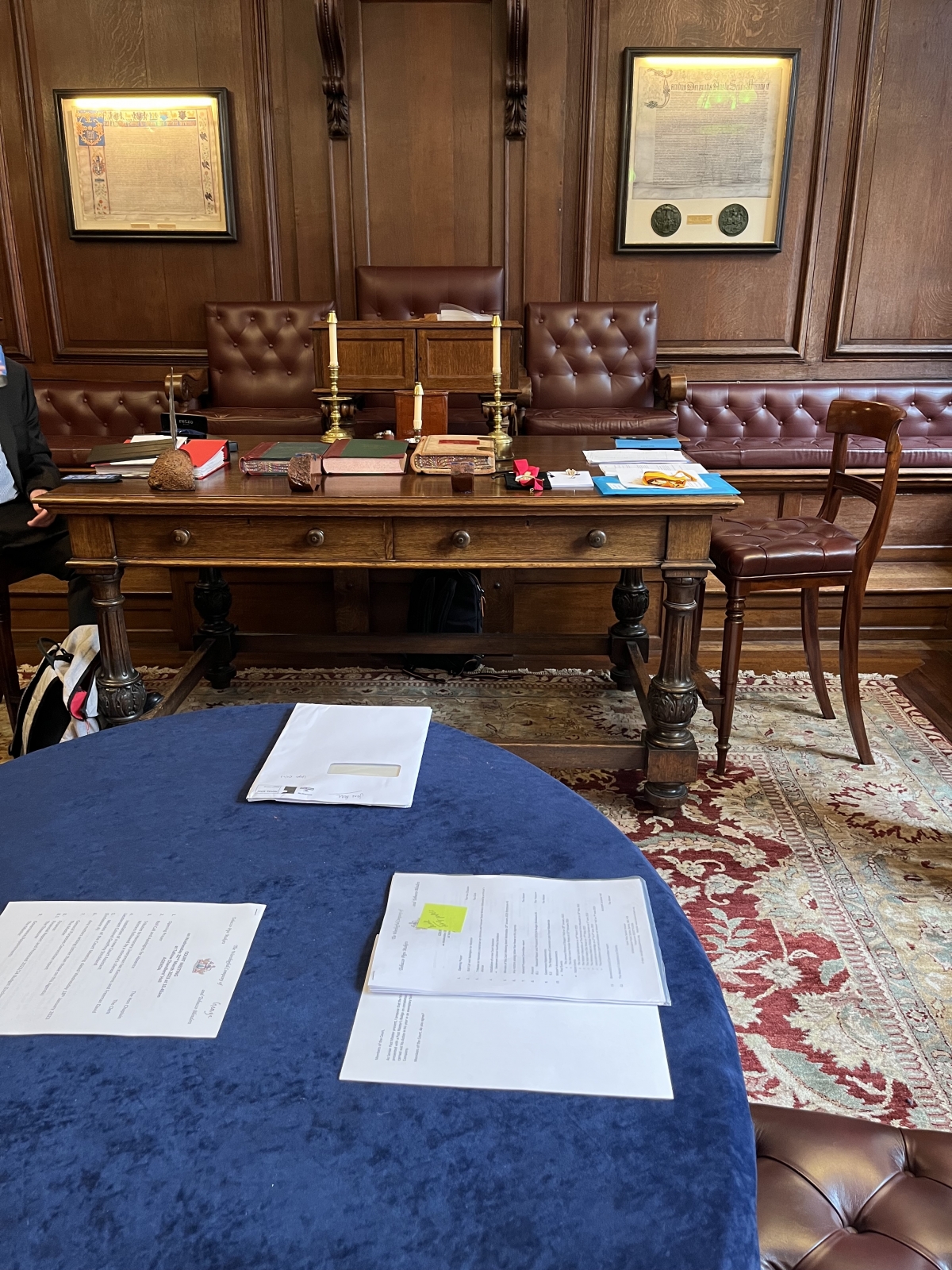 Election Court and Lunch Tallow Chandlers' Hall