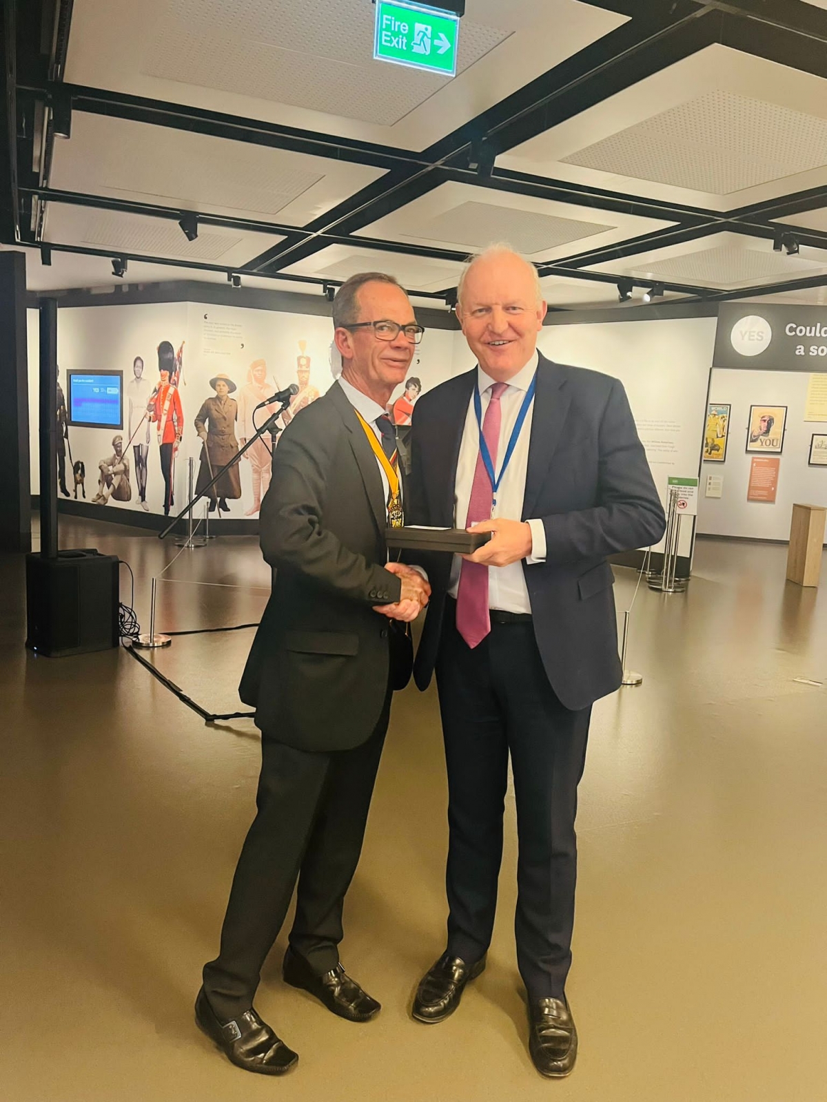 Master's Reception Tuesday National Army Museum