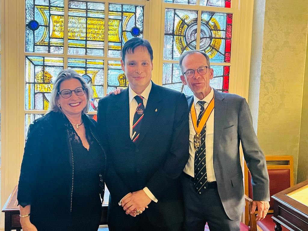 Freedom of The City for Nikesh Madhvani Pewterers' Hall