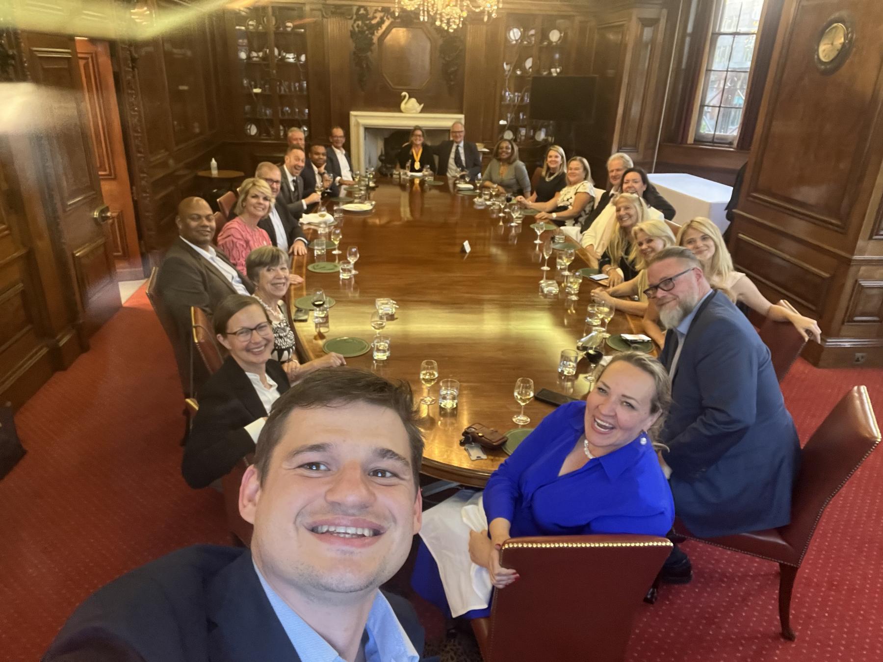 Dinner at Vintners&rsquo; Hall 