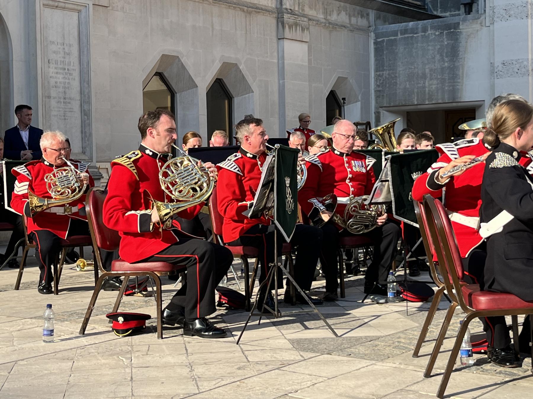 Concert by the Band of the Royal Yeomanry Guildhall Yard