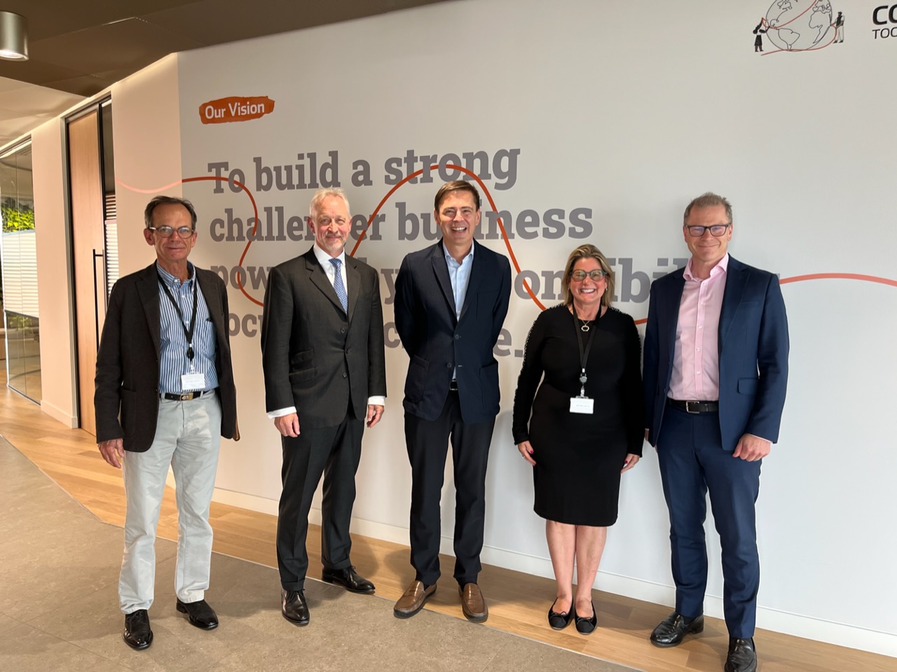 Meeting with CEO Stefan Bomhard Imperial Brands