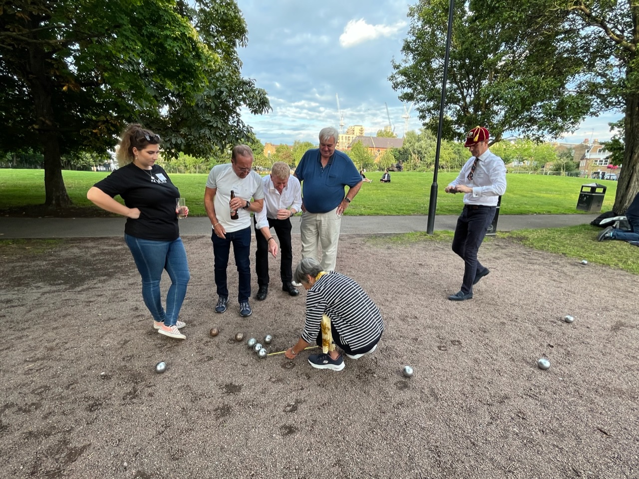 Distillers’ Inter Livery Petanque Competition The London Petanque Club, Vauxhall Pleasure Gardens, 139 Vauxhall Walk, SE11 5HL