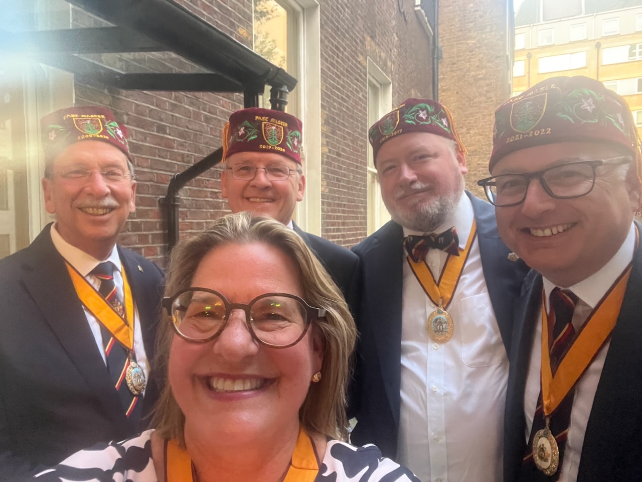 Past Master&rsquo;s Dinner In and Out Club