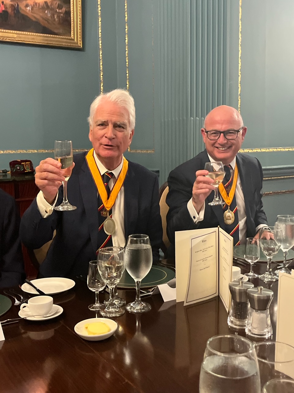 Past Master&rsquo;s Dinner In and Out Club