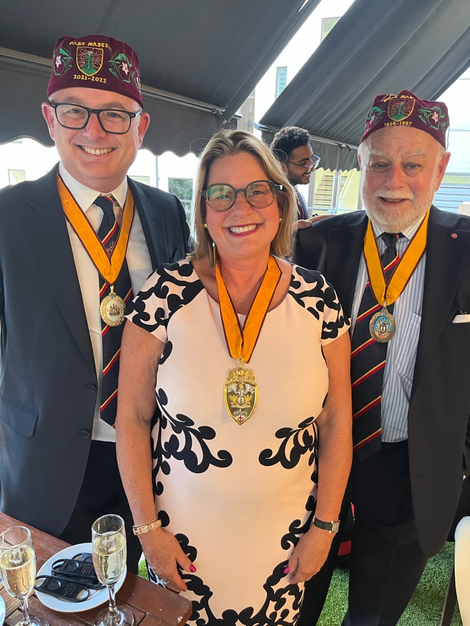 Past Master&rsquo;s Dinner In and Out Club