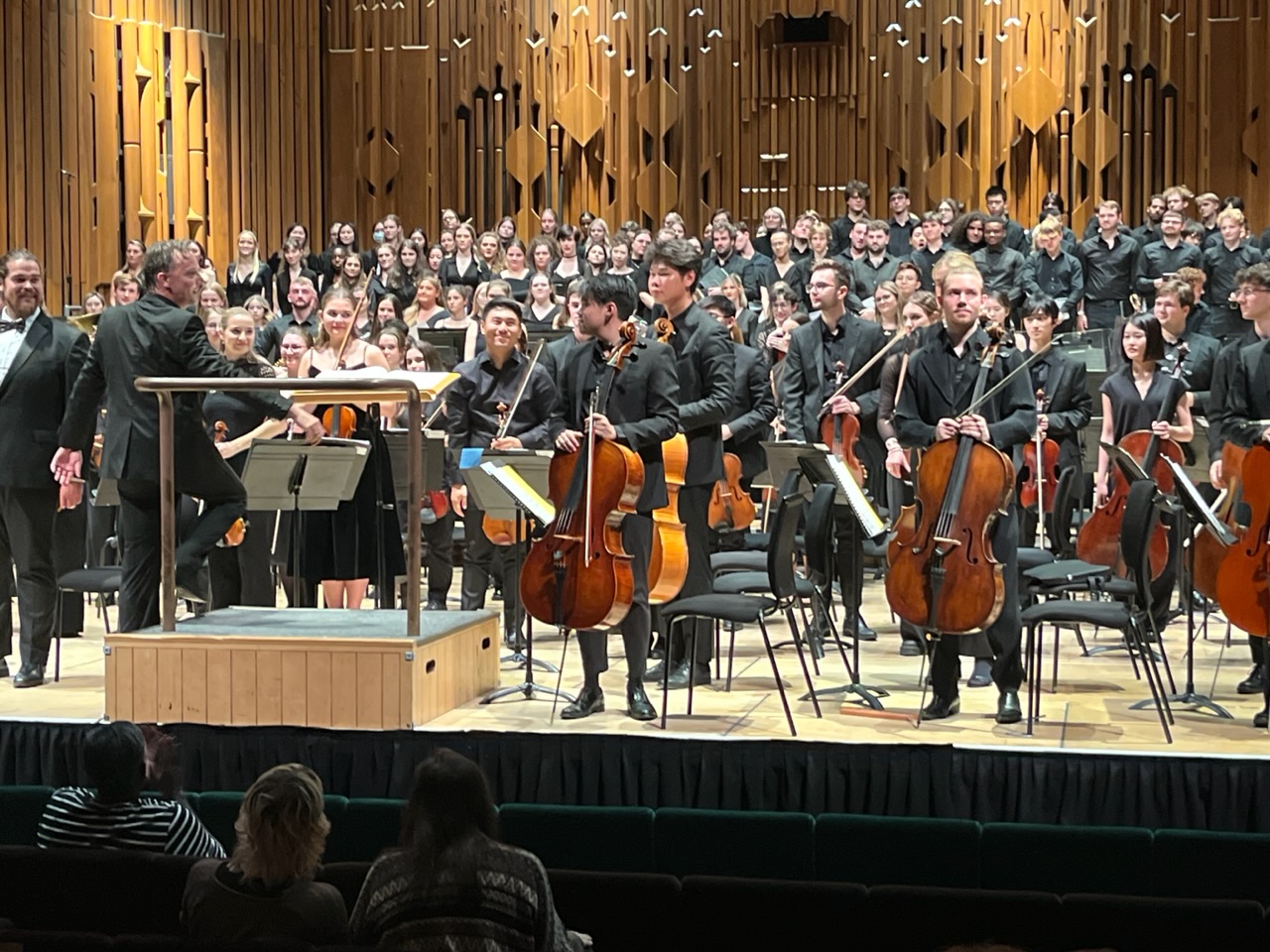 Guildhall Symphony Orchestra & Chorus The Fountain Room, Barbican and then the Barbican Hall