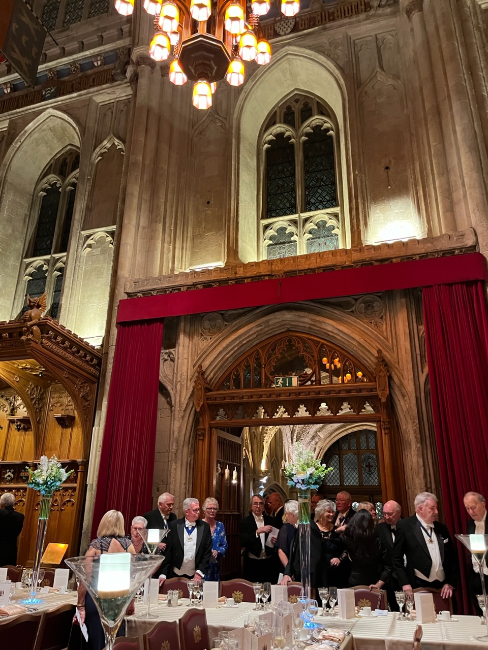 Gold and Silver Wyre Drawers’ Livery Banquet Guildhall