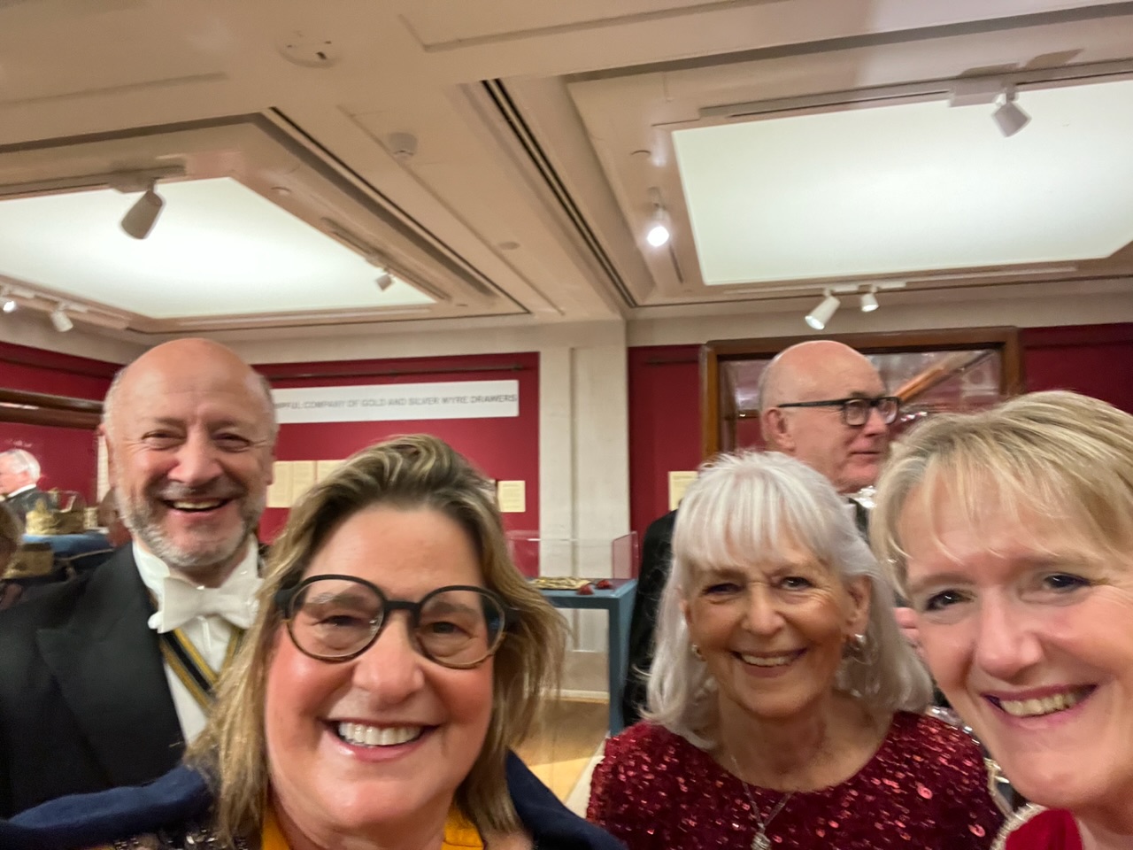 Gold and Silver Wyre Drawers&rsquo; Livery Banquet Guildhall