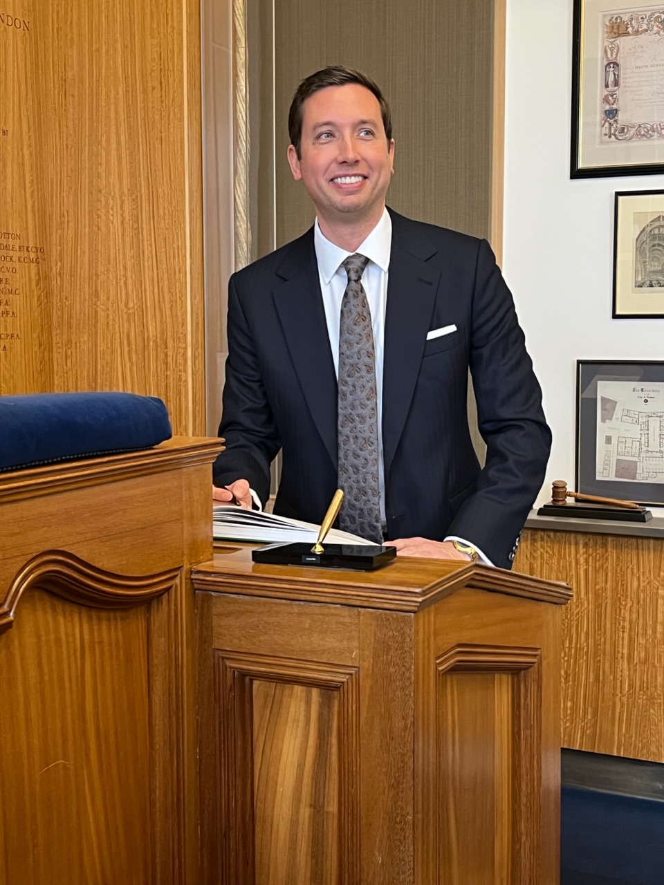David Roach&rsquo;s Freedom of the City Guildhall