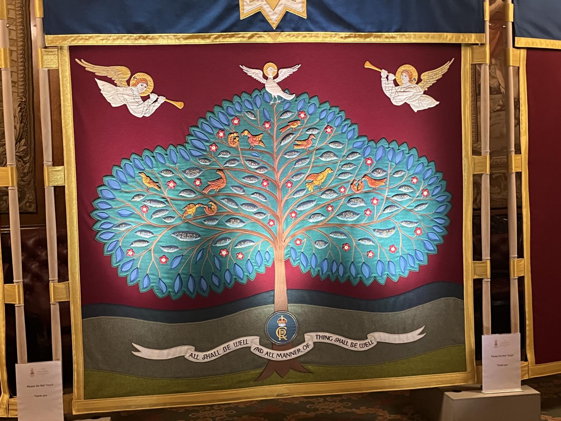 Reception for the Anointing Screen Project