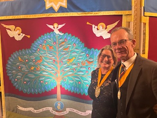 Reception for the Anointing Screen Project 